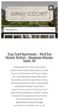 Mobile Screenshot of graycourtapartments.com